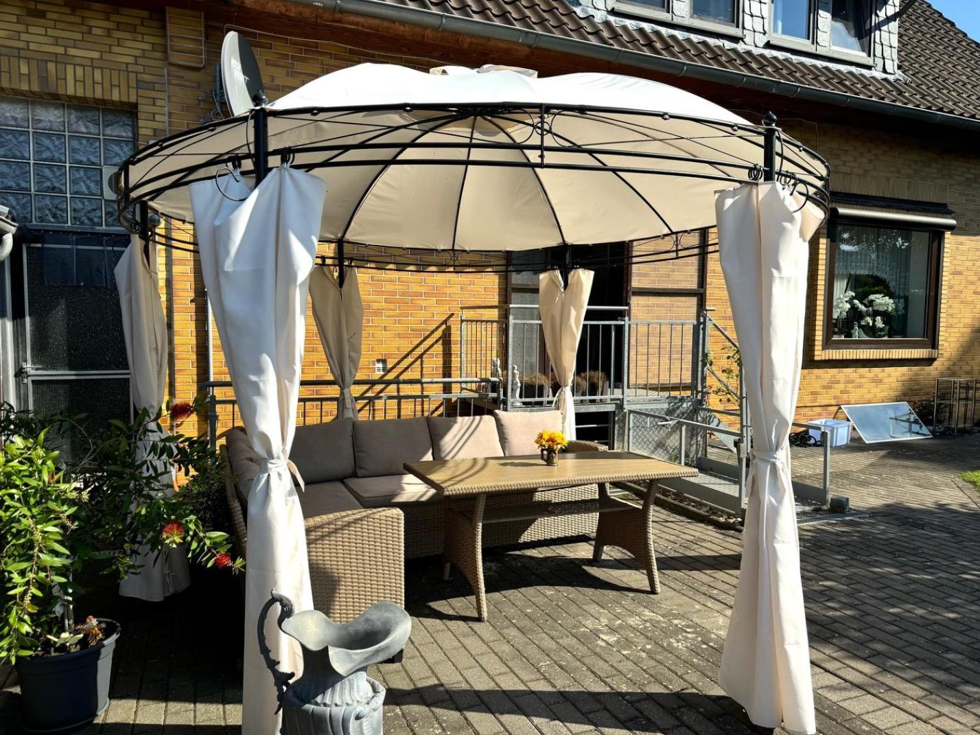 Ferien-Whg Stuenkel Nahe Steinhuder Meer Mit Garten Und Balkon Экстерьер фото