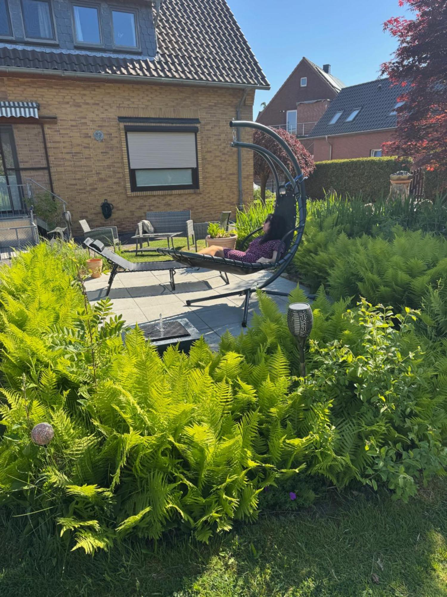 Ferien-Whg Stuenkel Nahe Steinhuder Meer Mit Garten Und Balkon Экстерьер фото